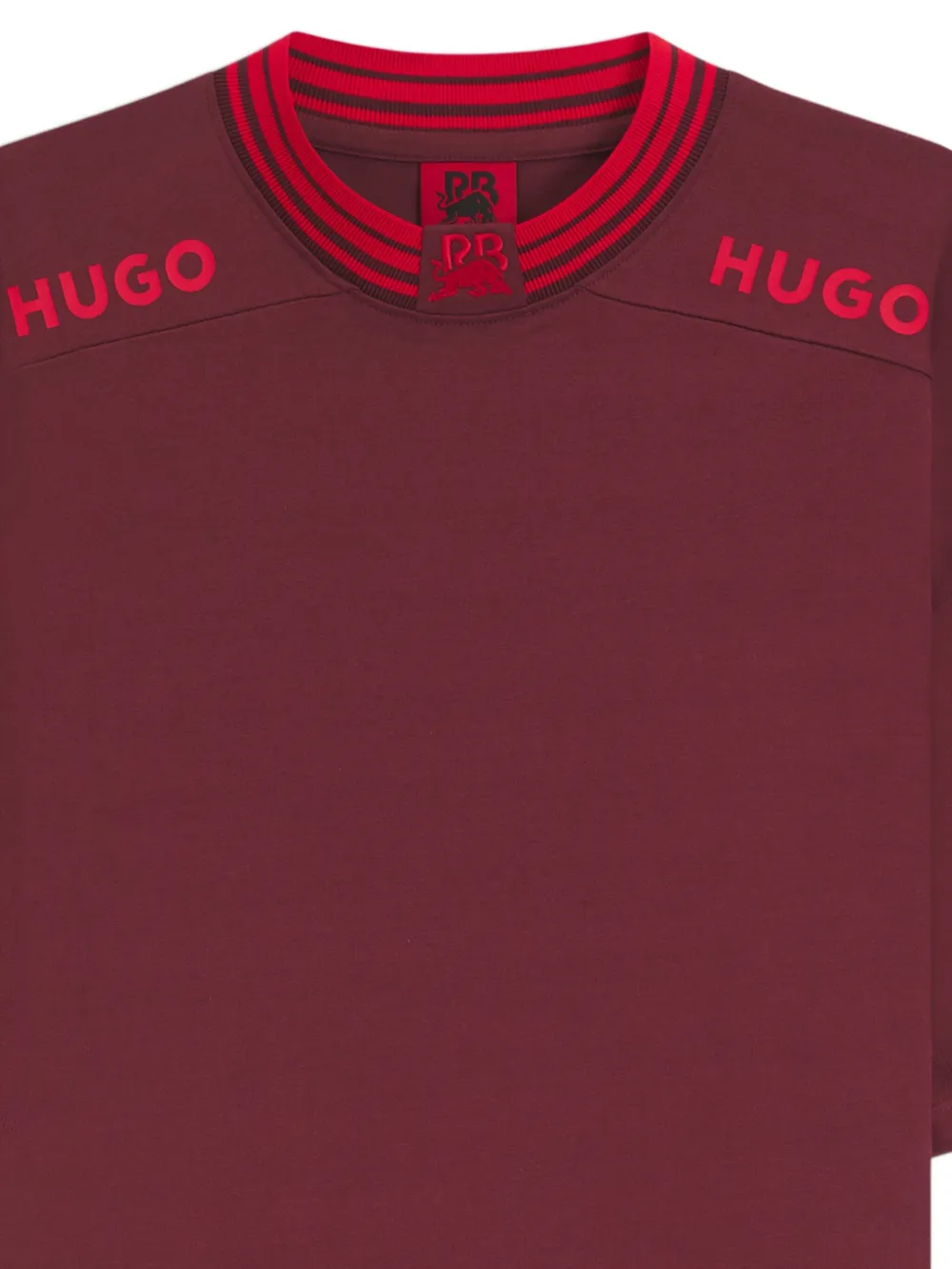 HUGO x Red Bull T-shirt met korte mouwen Rood
