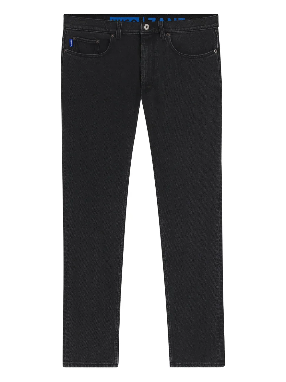 HUGO five-pocket cotton jeans | Black | Image 1