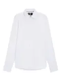 BOSS long-sleeve button-cuff shirt - White
