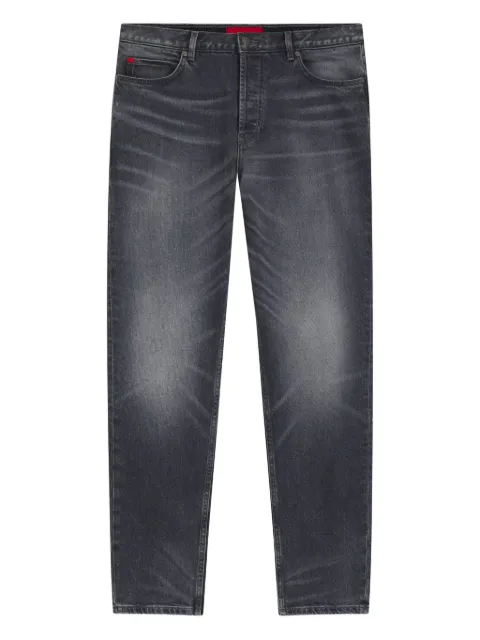 HUGO logo-plaque jeans