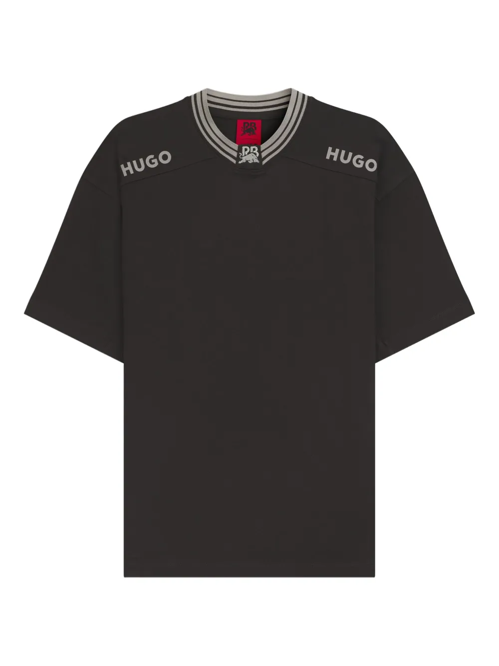 HUGO Camiseta x Red Bull com mangas curtas | Preto | Image 1