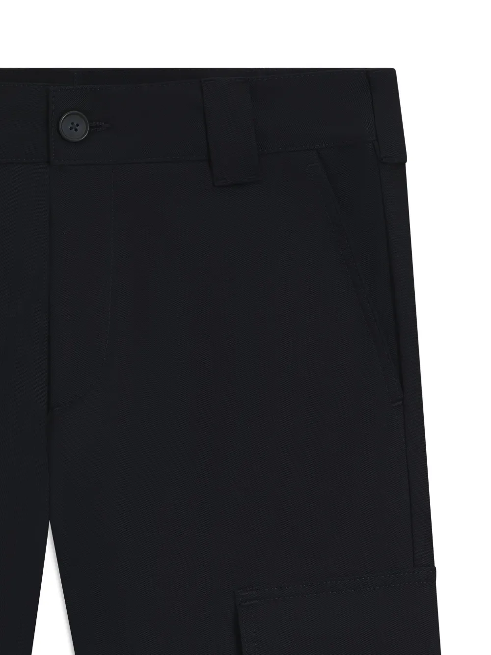 BOSS Broek met cargo zak - Blauw