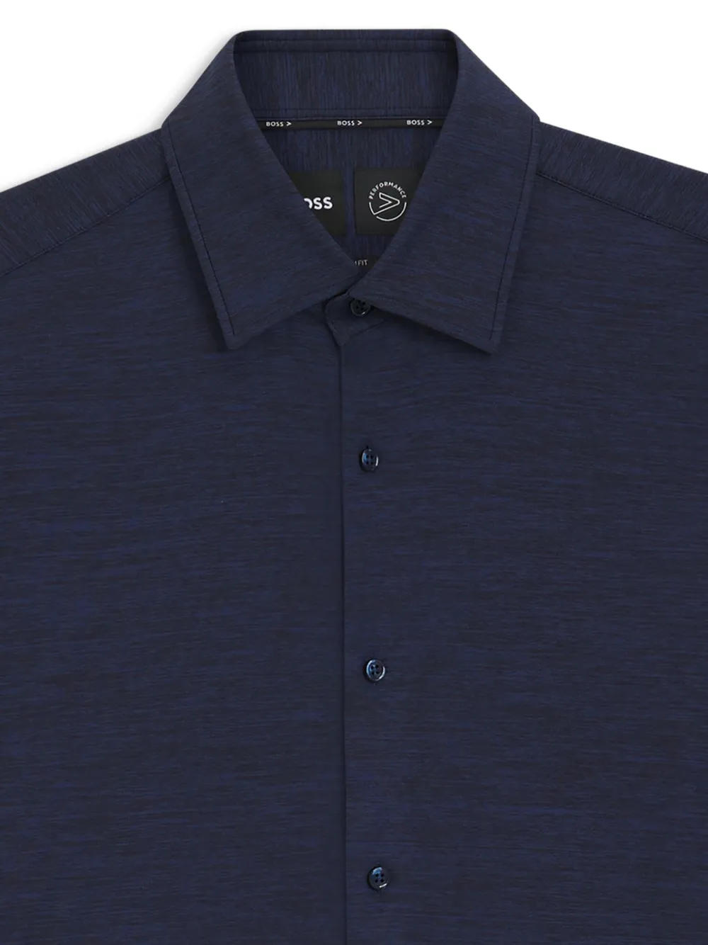 BOSS Overhemd met knopen - Blauw