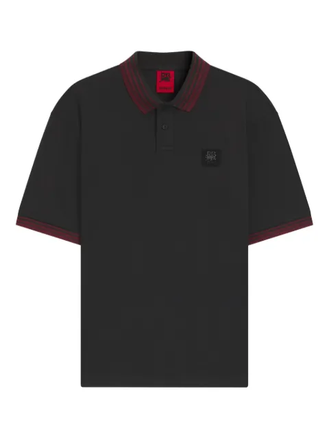 HUGO Camisa polo com colarinho