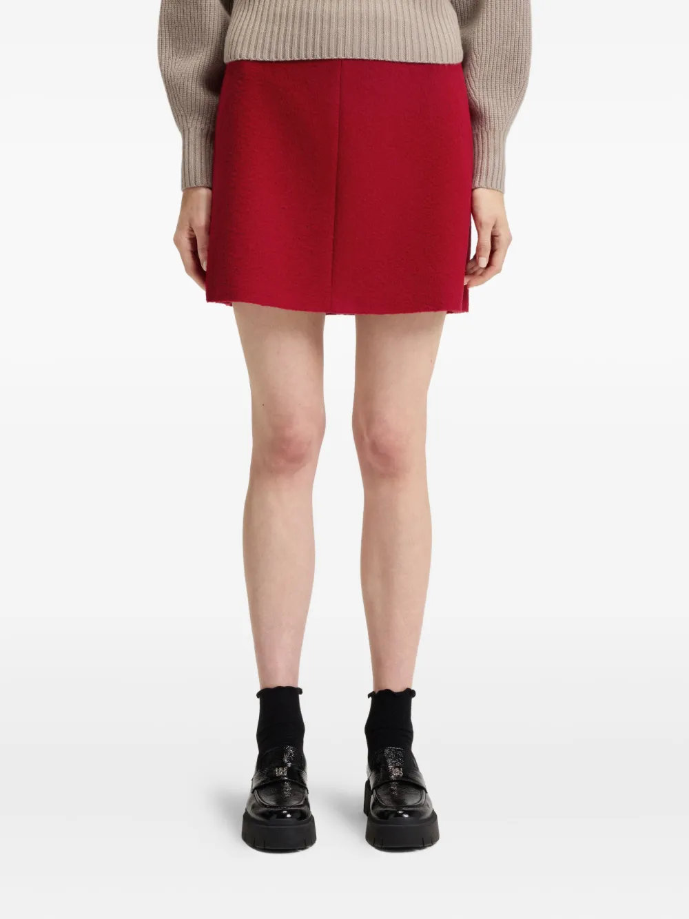 HUGO A-lijn rok Rood
