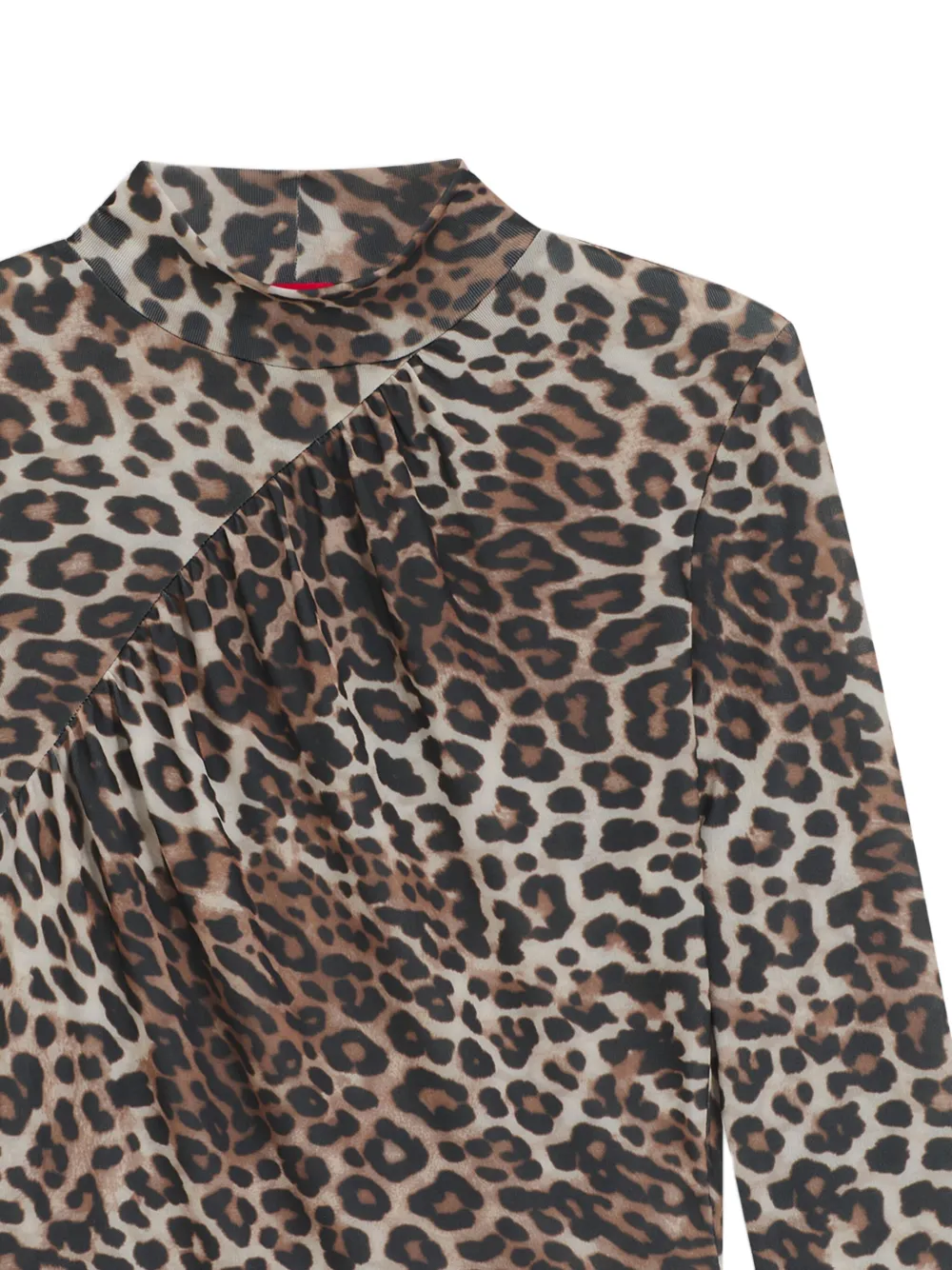 HUGO Top met col - Beige
