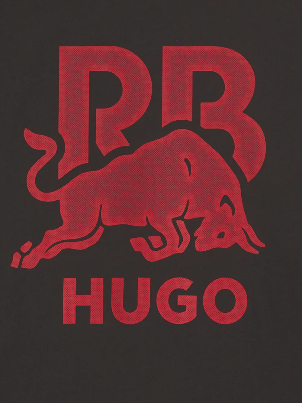 HUGO T-shirt met logo - Grijs