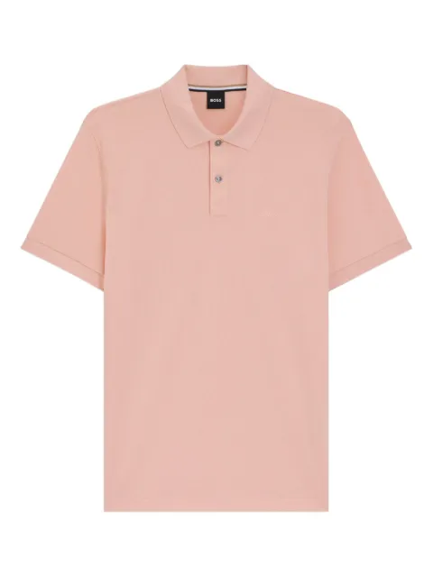 BOSS Poloshirt mit Logo-Stickerei