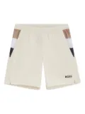 BOSS panelled elastic-waist shorts - Neutrals