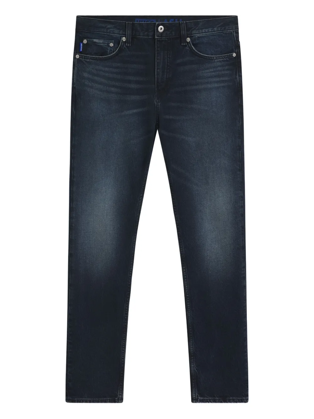 HUGO five-pocket cotton jeans | Blue | Image 1