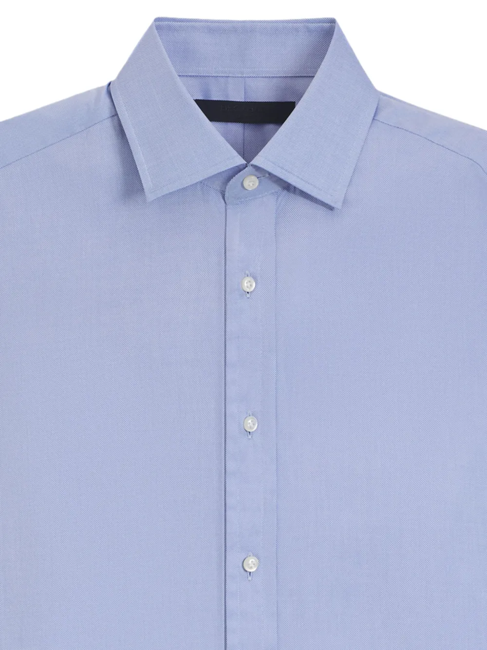 BOSS Katoenen overhemd met lange mouwen - Blauw
