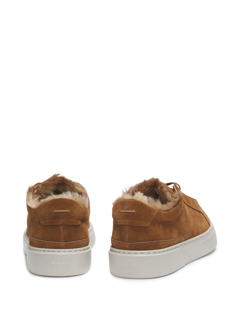 BOSS Sneakers met voering Bruin