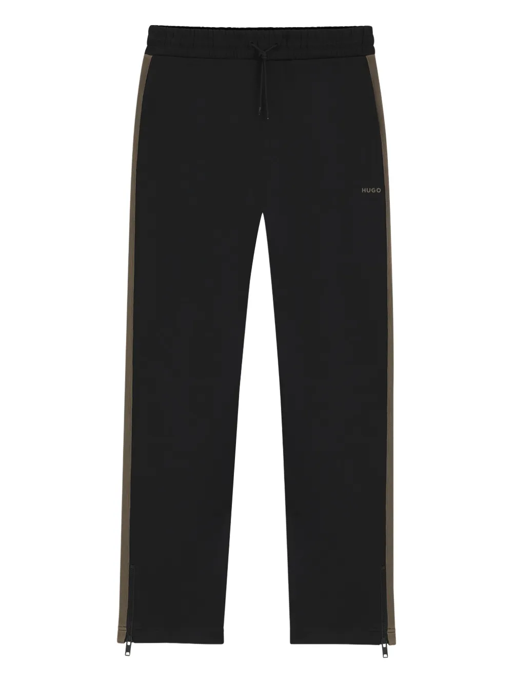 HUGO side-stripe drawstring sweatpants | Black | Image 1