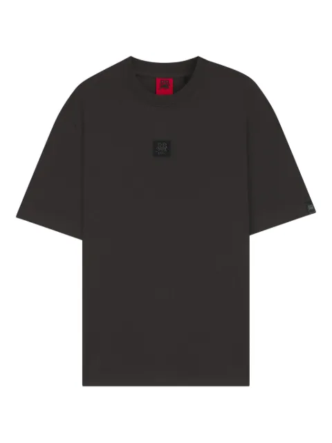 HUGO logo-plaque crew-neck T-shirt