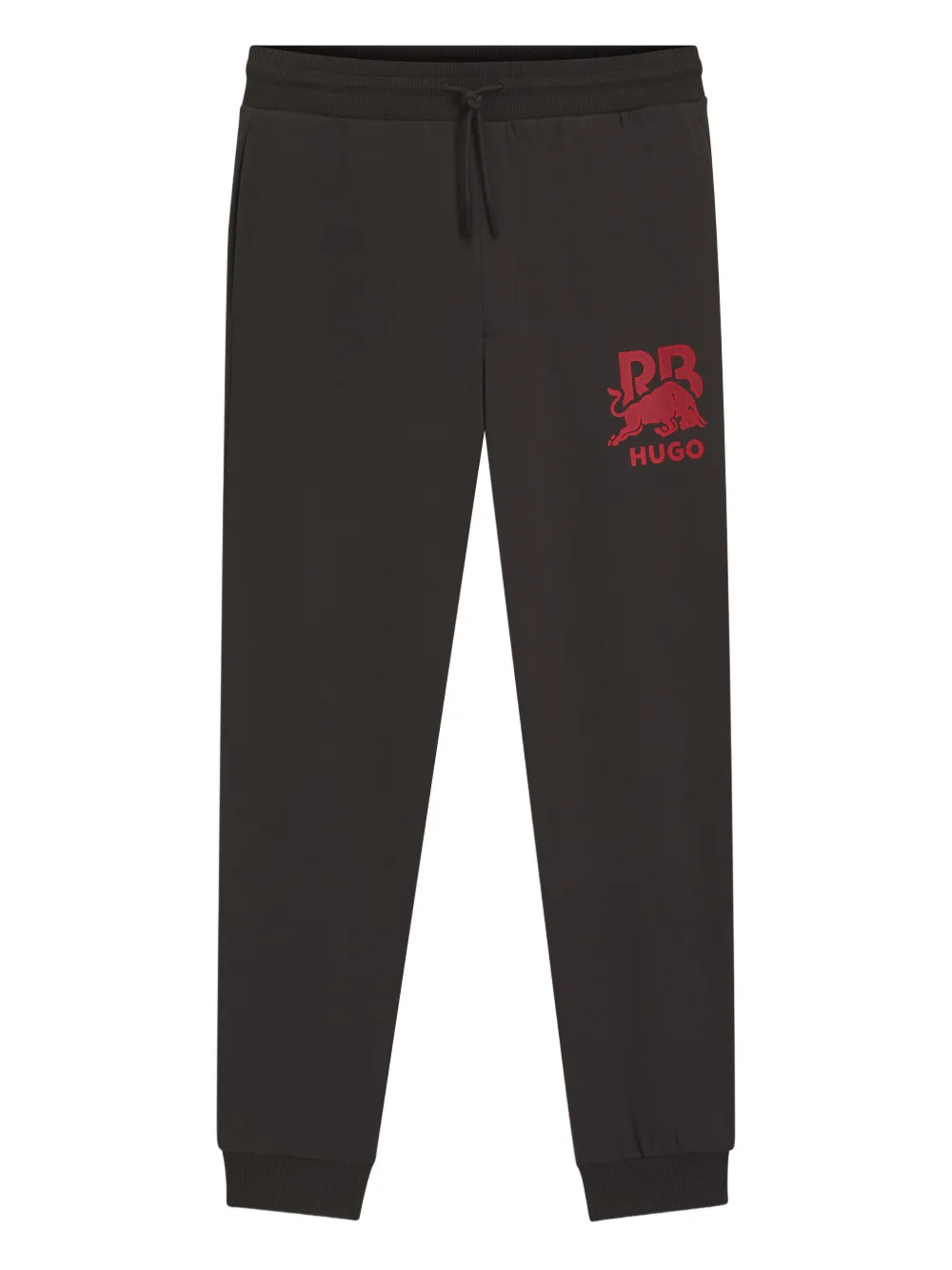 HUGO logo drawstring sweatpants | Brown | Image 1