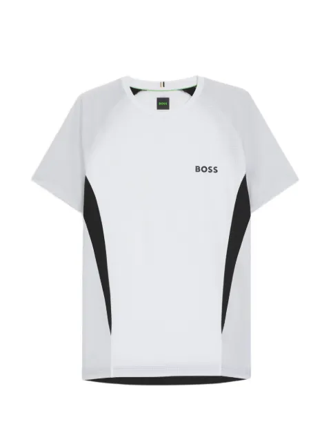 BOSS mesh-jersey slim-fit T-shirt