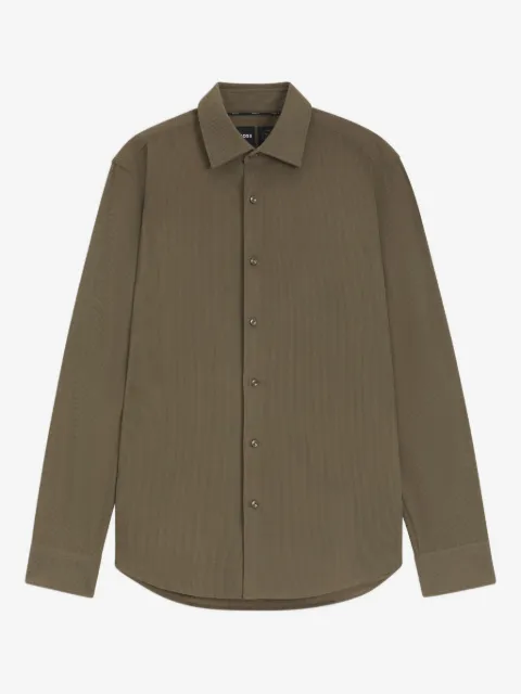 BOSS chemise côtelé à manches longues