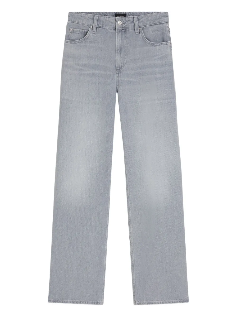 BOSS Straight jeans Grijs