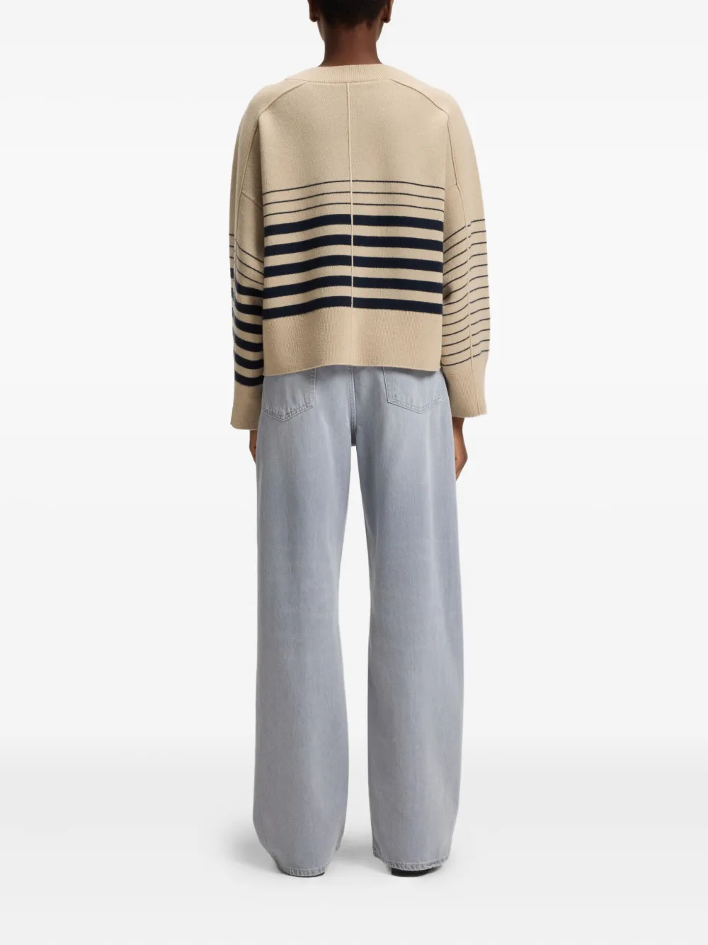 BOSS Straight jeans Grijs