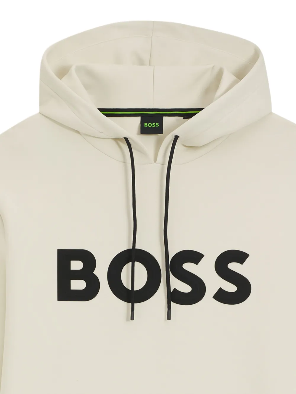 BOSS logo-print drawstring-fastening hoodie | Hoodies | Image 2
