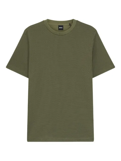 BOSS playera con cuello redondo