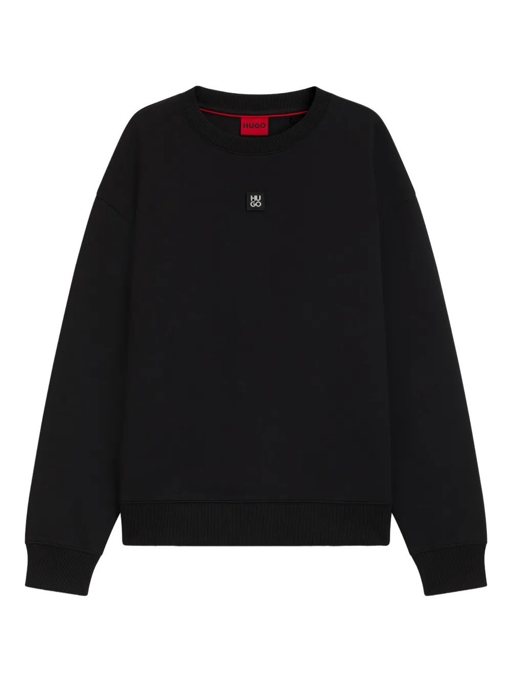 HUGO logo-patch sweatshirt | Black | Image 1