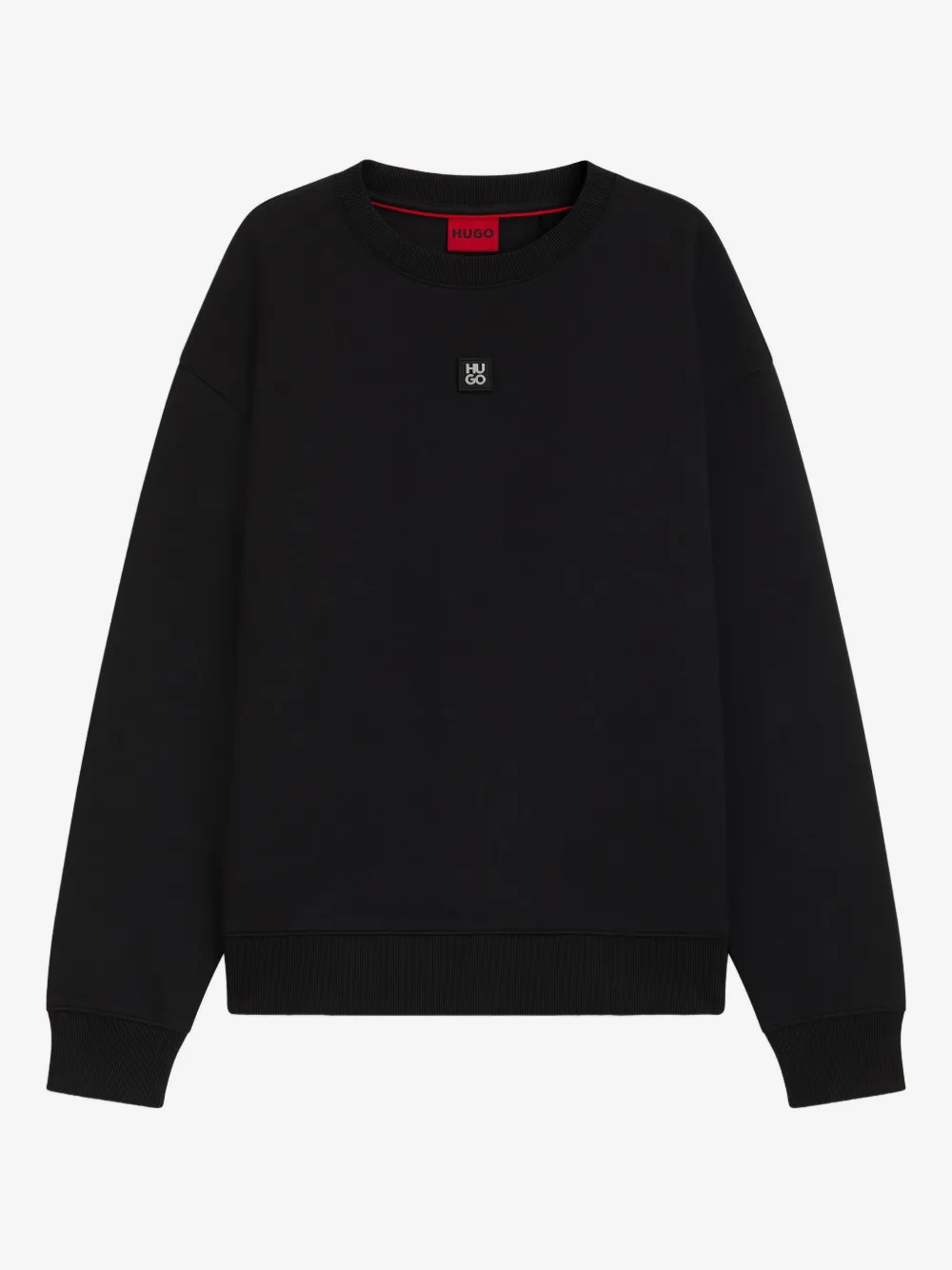 HUGO logo-patch sweatshirt | Black | Image 1