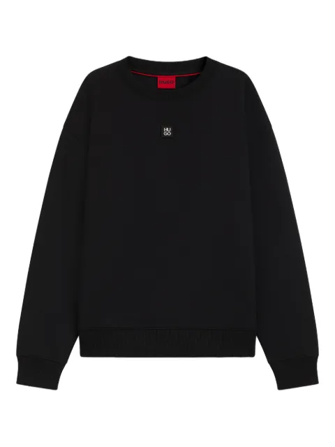 HUGO Sweatshirt mit Logo-Patch
