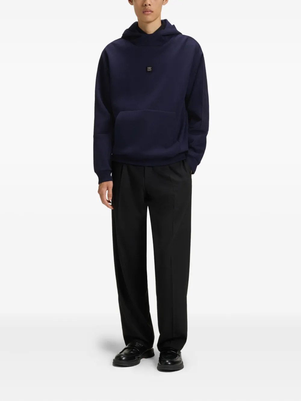 HUGO logo-patch hoodie | Hoodies | Image 2