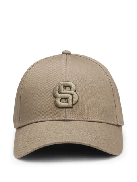 BOSS logo-embroidered baseball cap