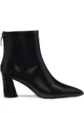 BOSS pointed-toe block-heel boots - Black
