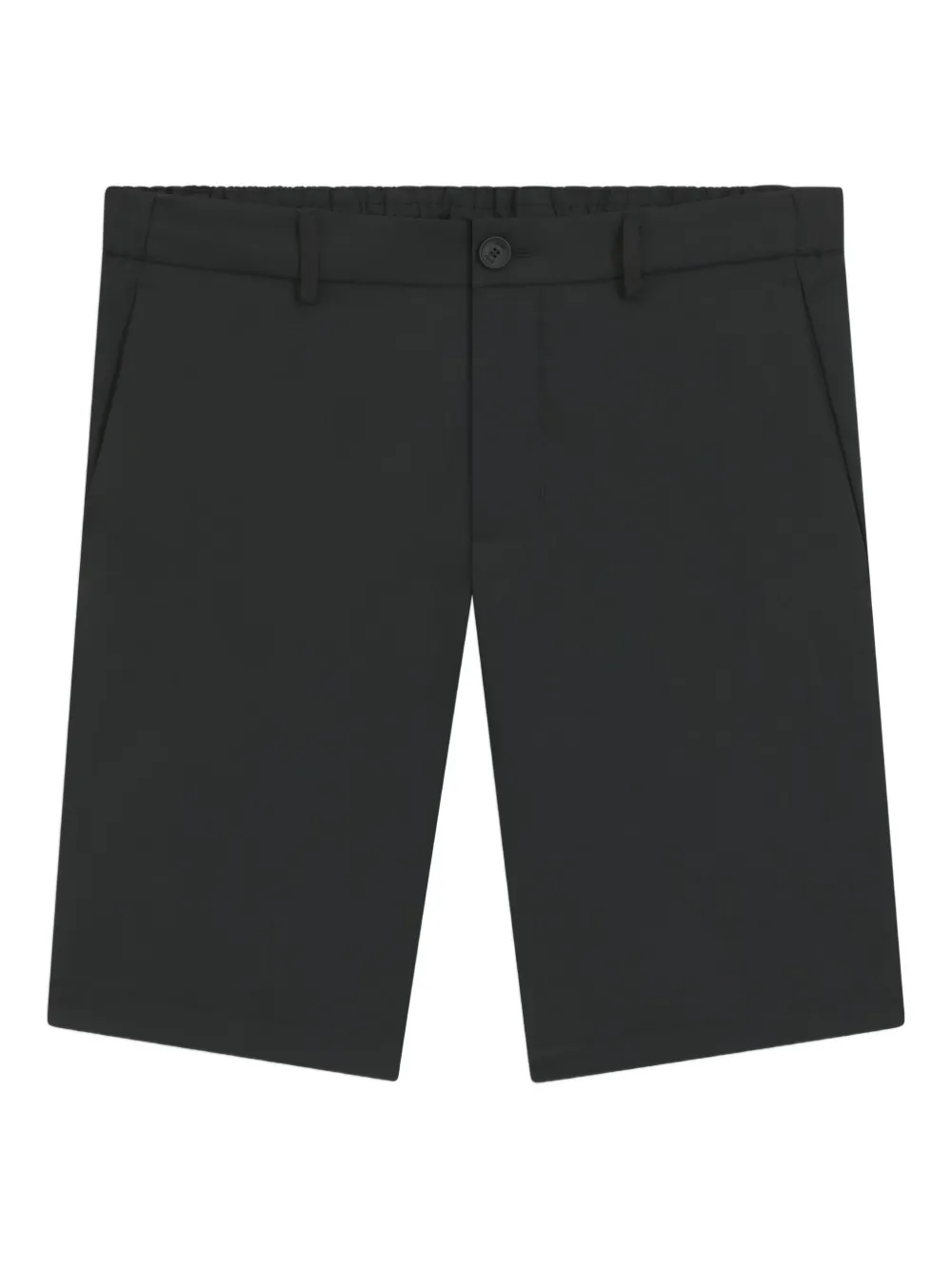 Hugo Boss Button-fastening Pocket Shorts In Black