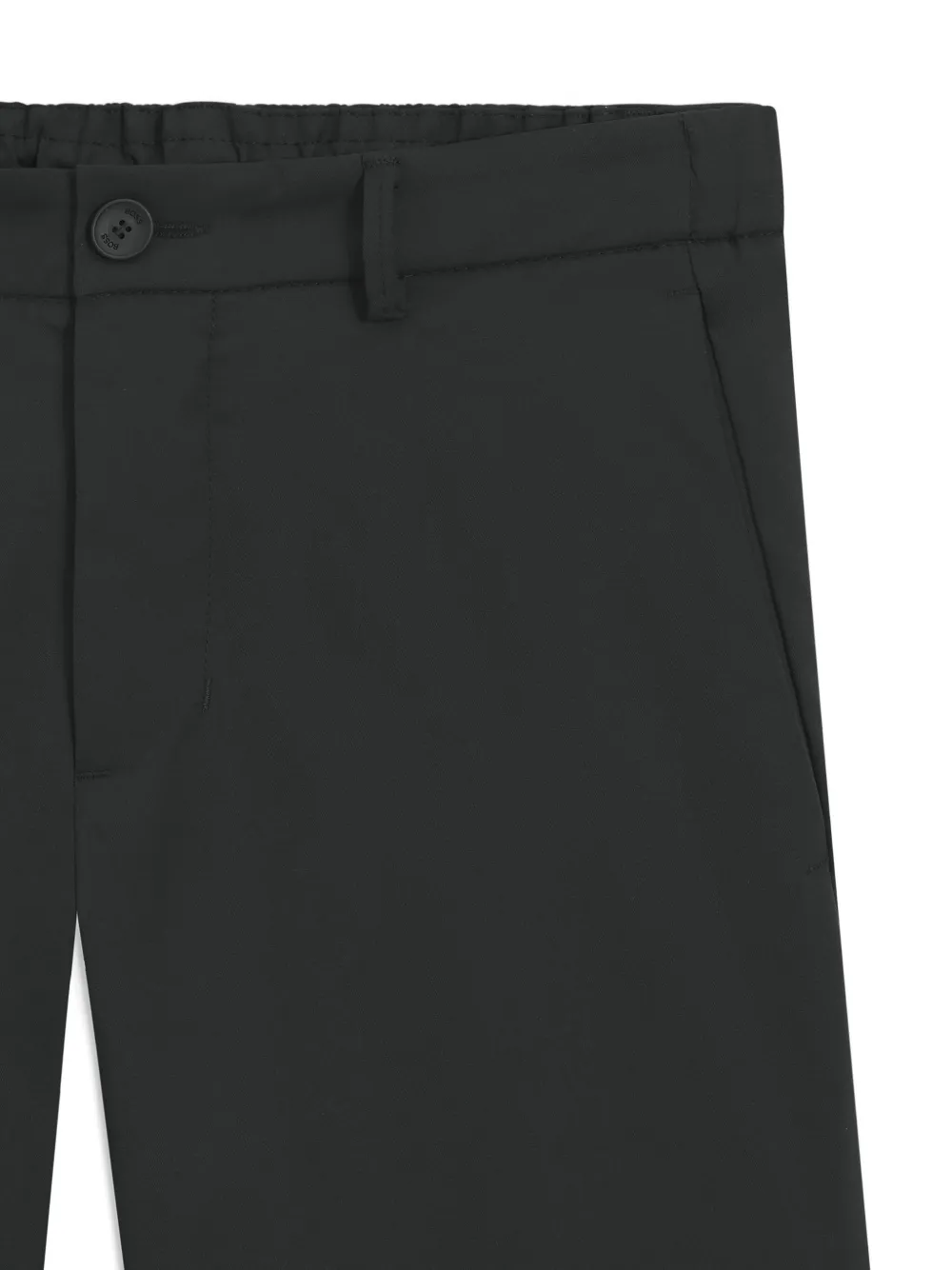 BOSS Shorts met zakken en knoopsluiting - Zwart