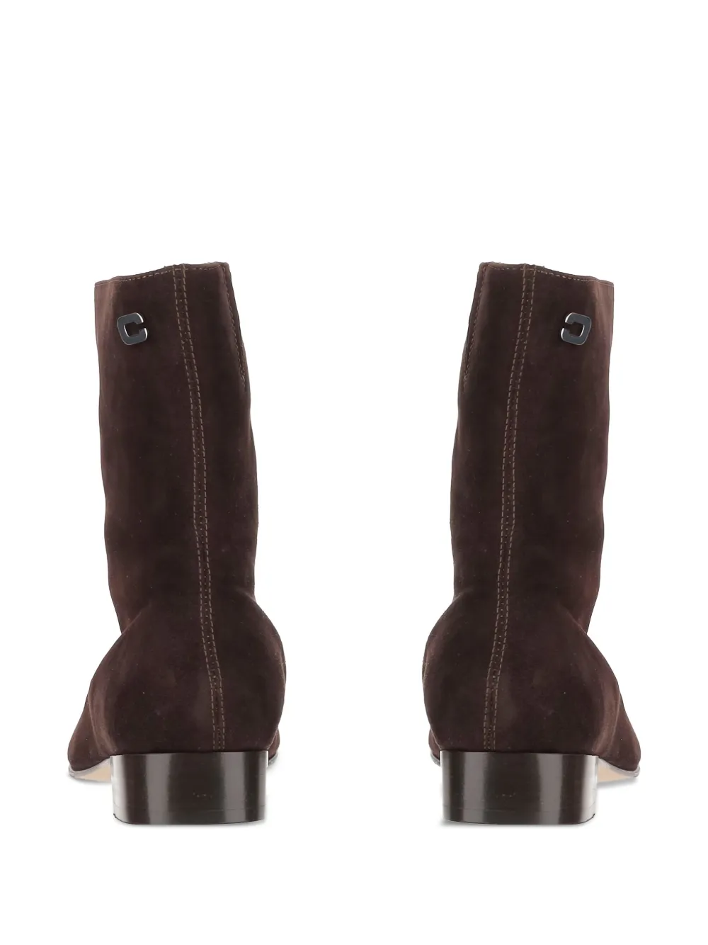 Carel Paris 20mm Aiglon Suede Ankle Boots In Brown