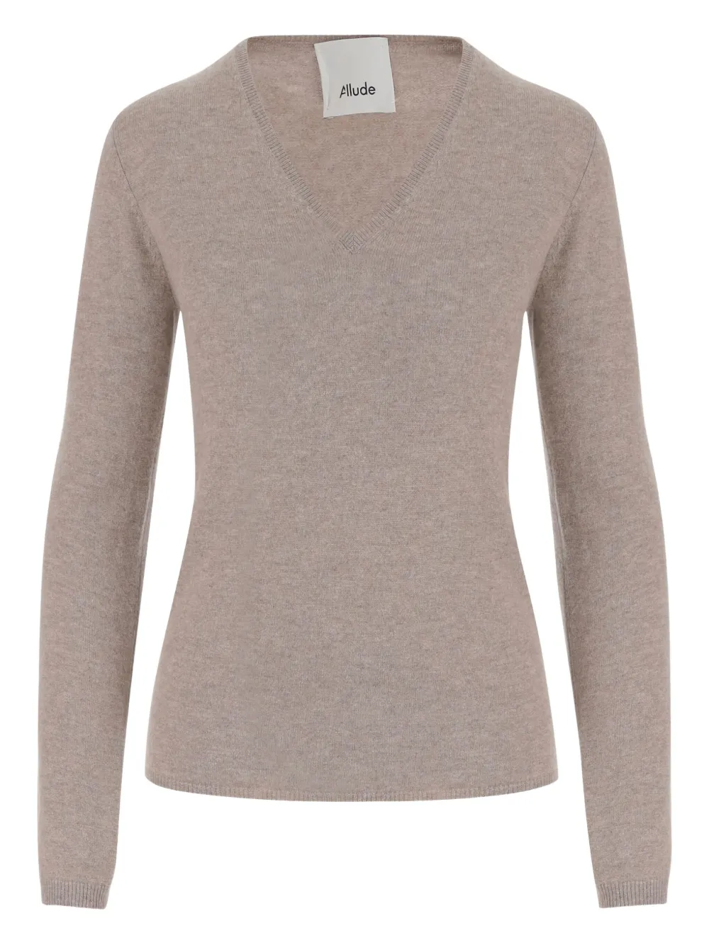 V-neck cashmere sweater