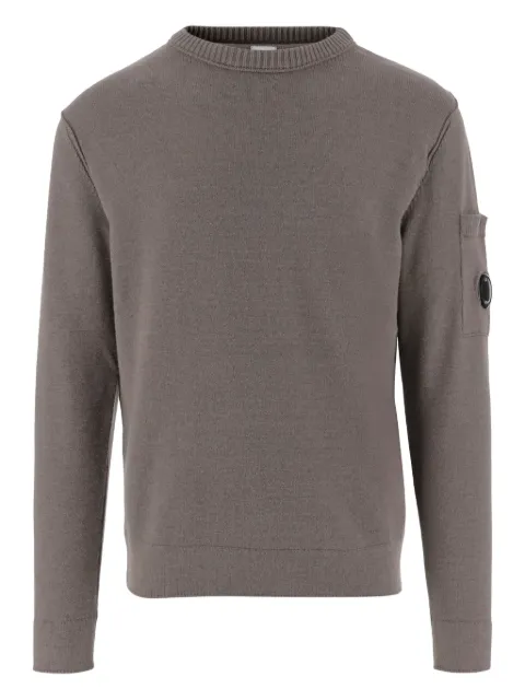 C.P. Company crew neck lens pocket sweater