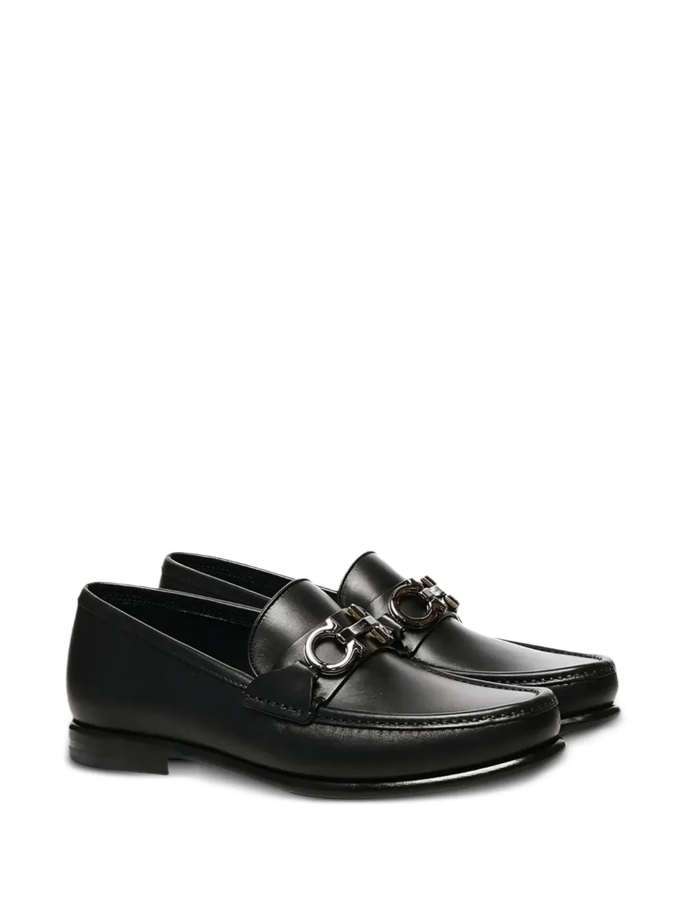 Ferragamo Gancini-detail leather loafers | Image 2