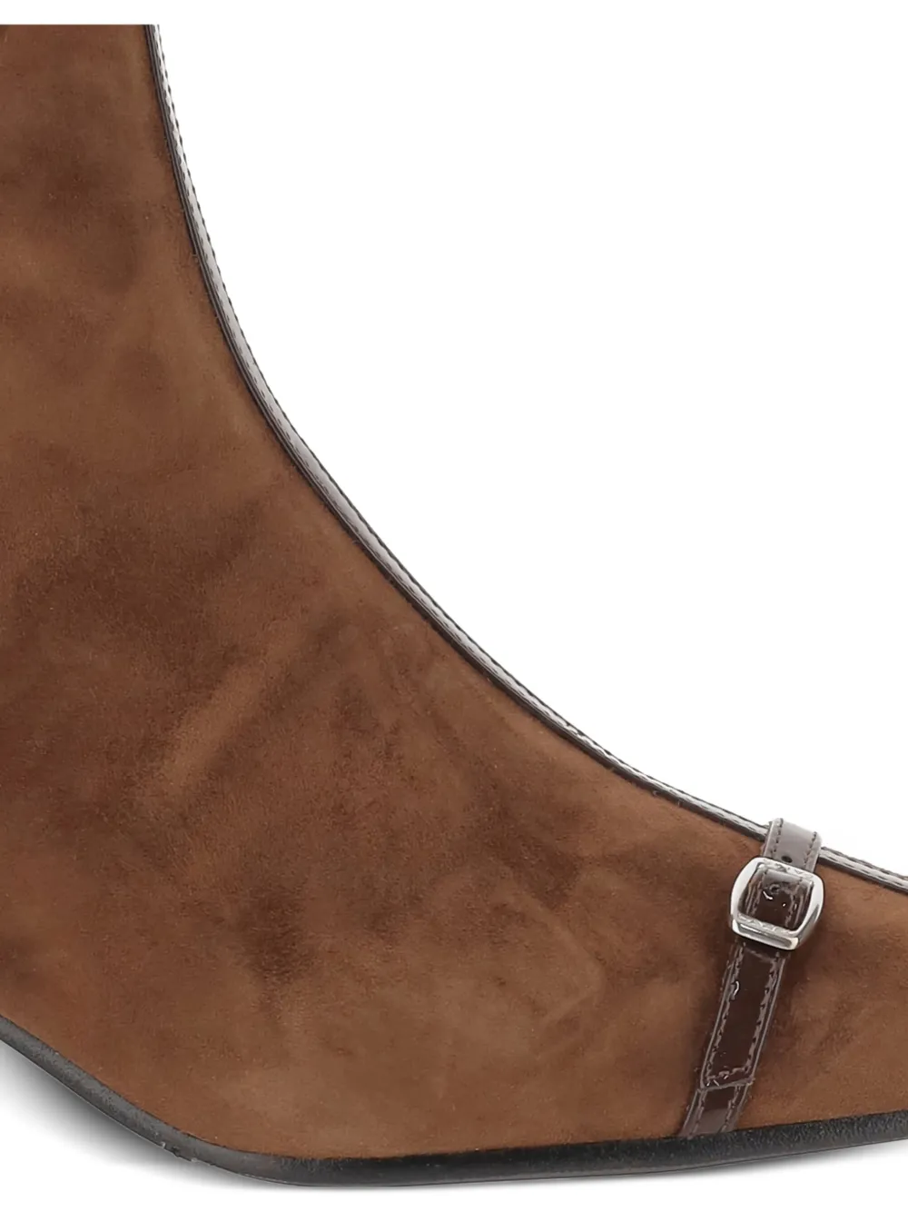 Carel Paris 40mm Start Suede Boots In Brown