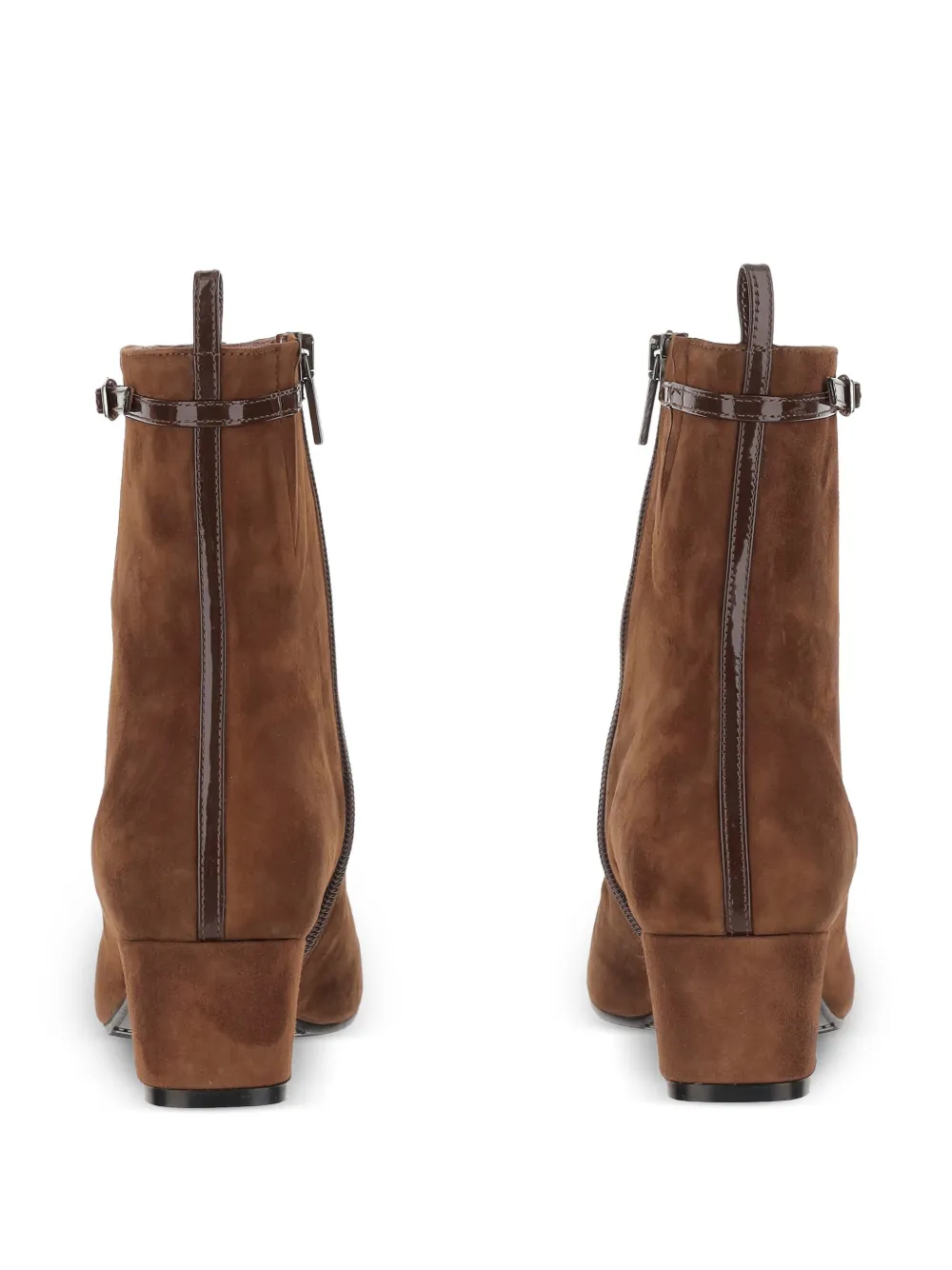 Carel Paris 40mm Start Suede Boots In Brown