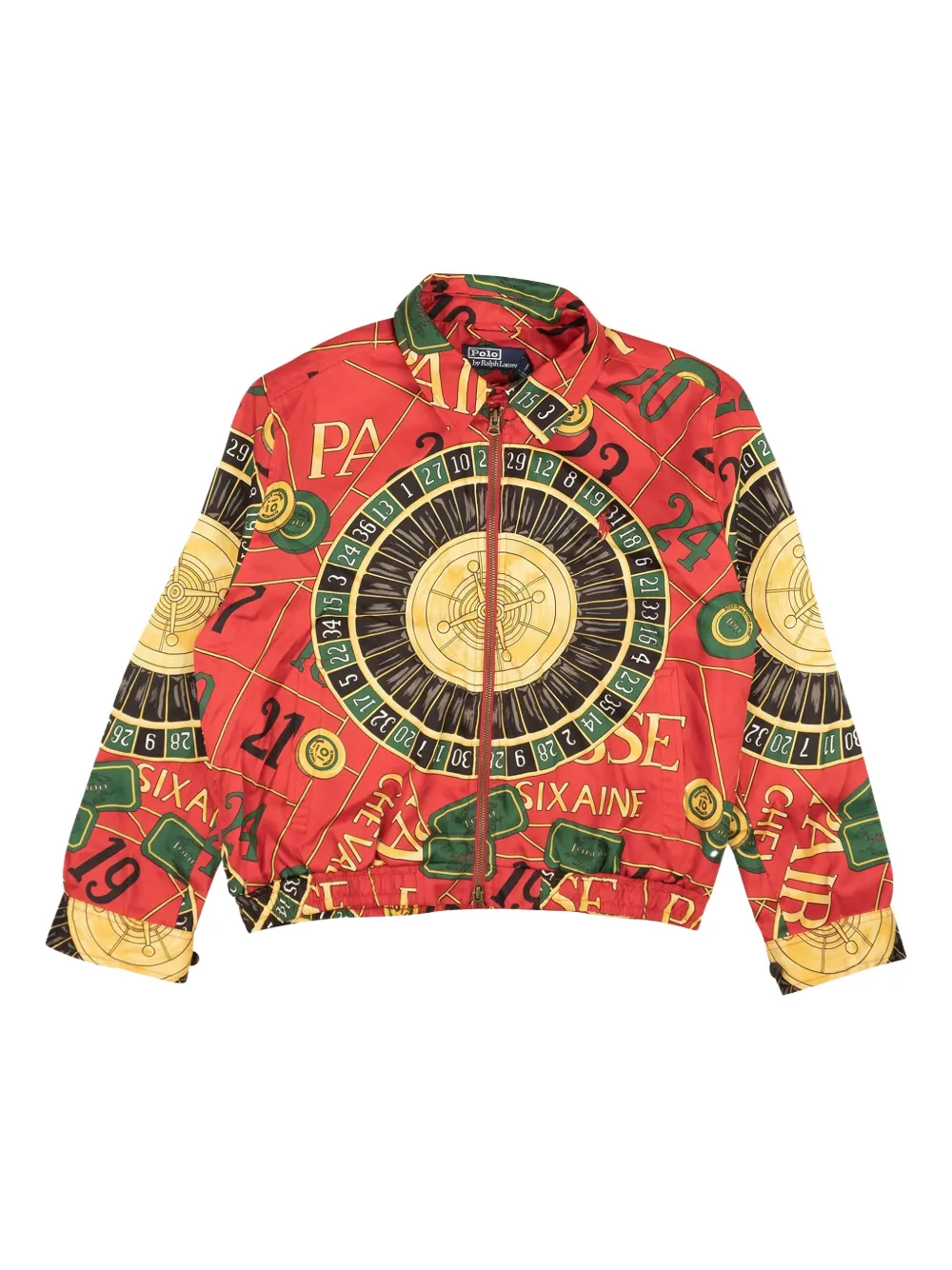 Polo Ralph Lauren Harrington Bomber Jacket In Red