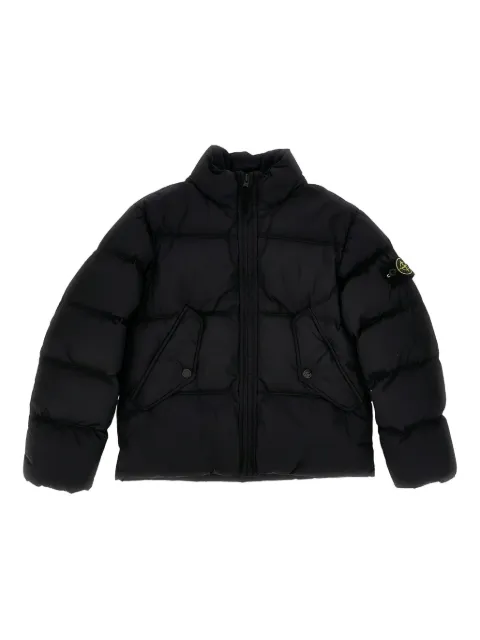 Stone Island Junior quilted puffer jacket