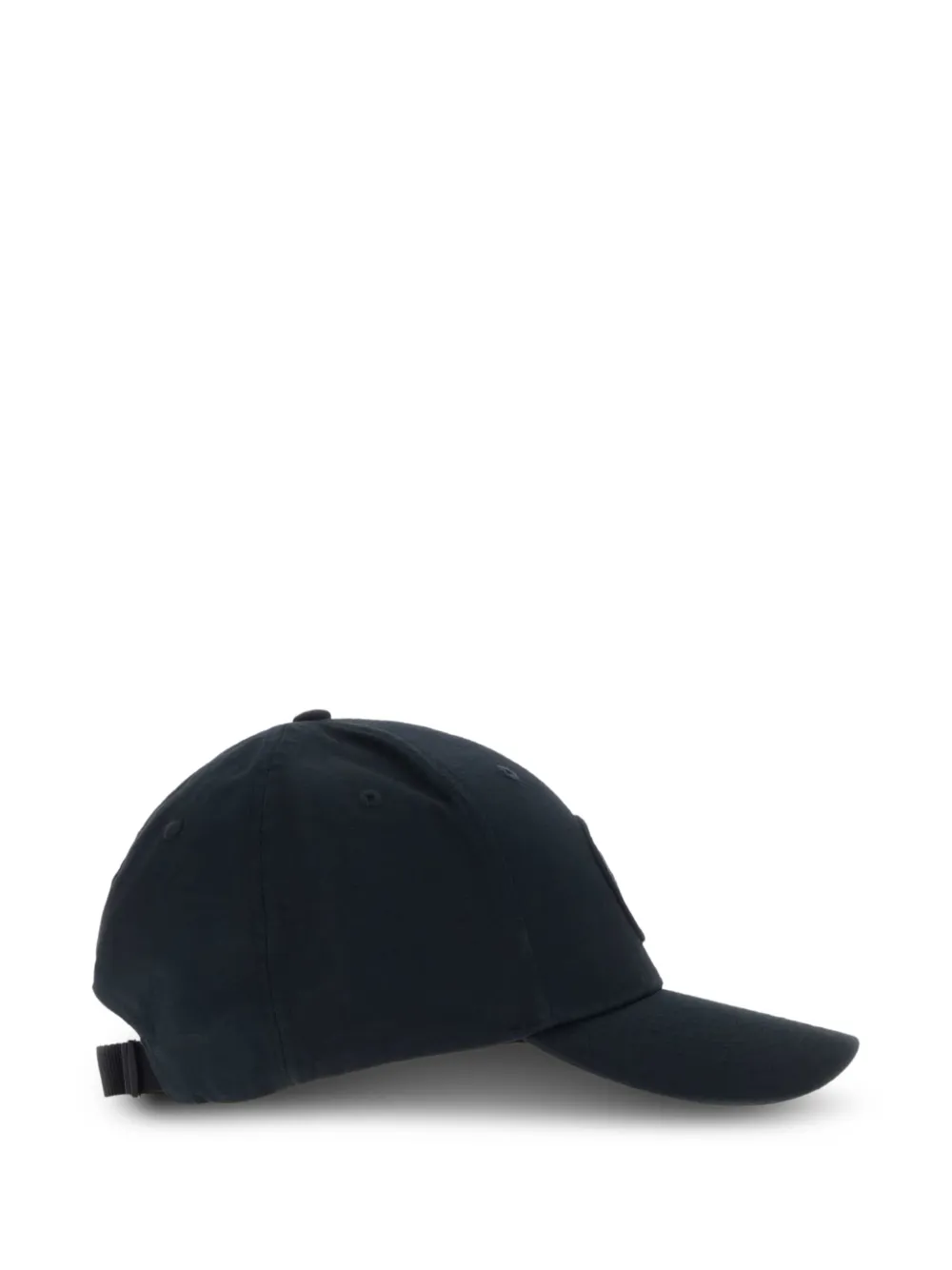 Stone Island embossed-logo baseball cap Blauw