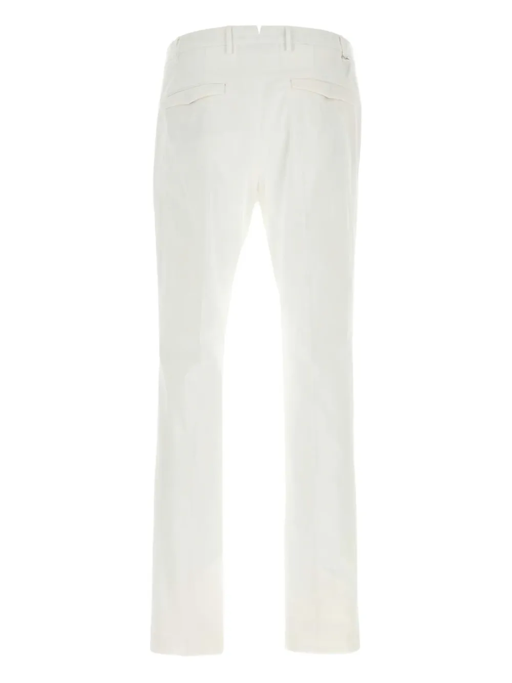 PT Torino pleat-detail trousers - Wit