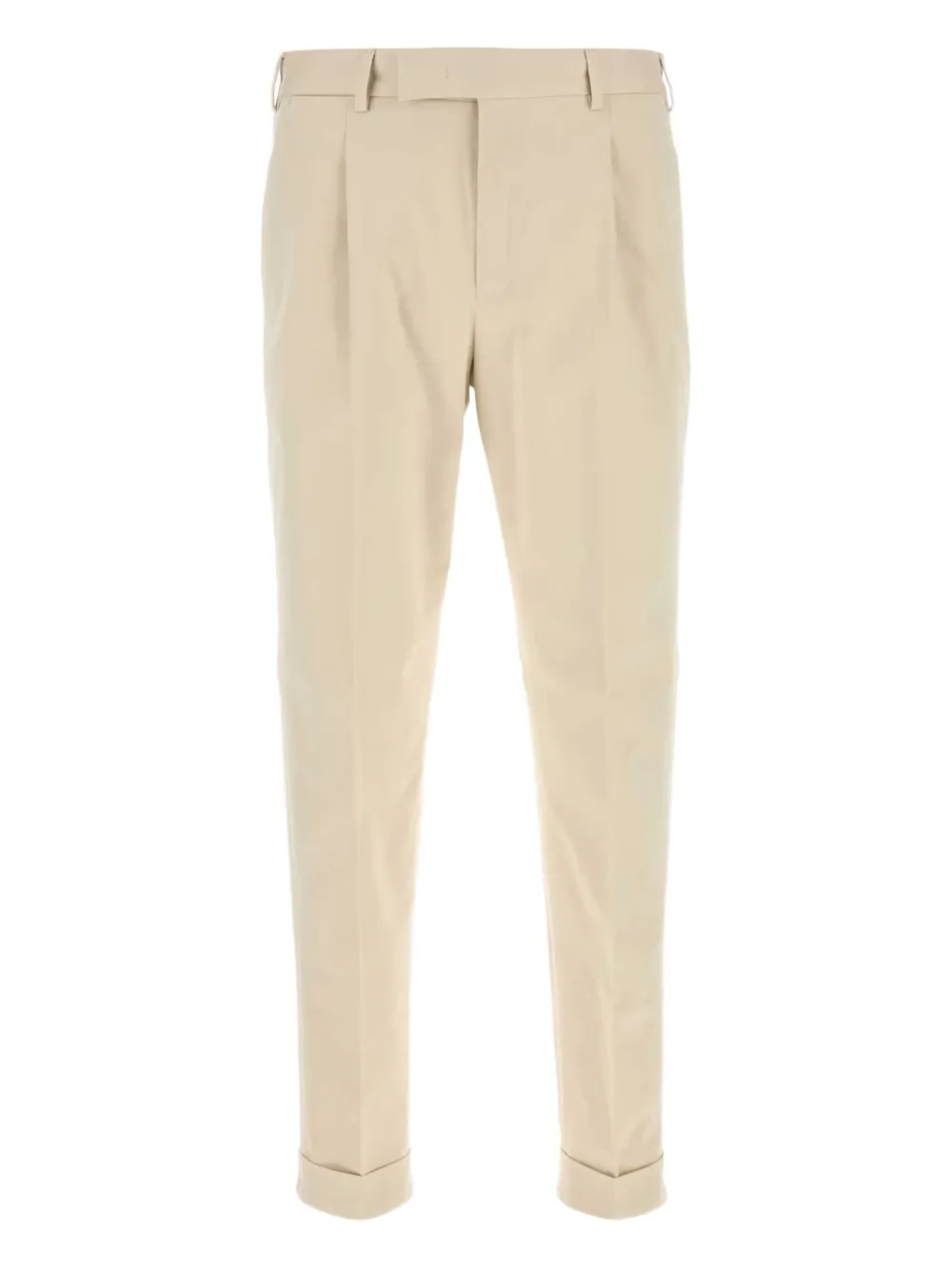 PT Torino pleat-detail trousers Beige