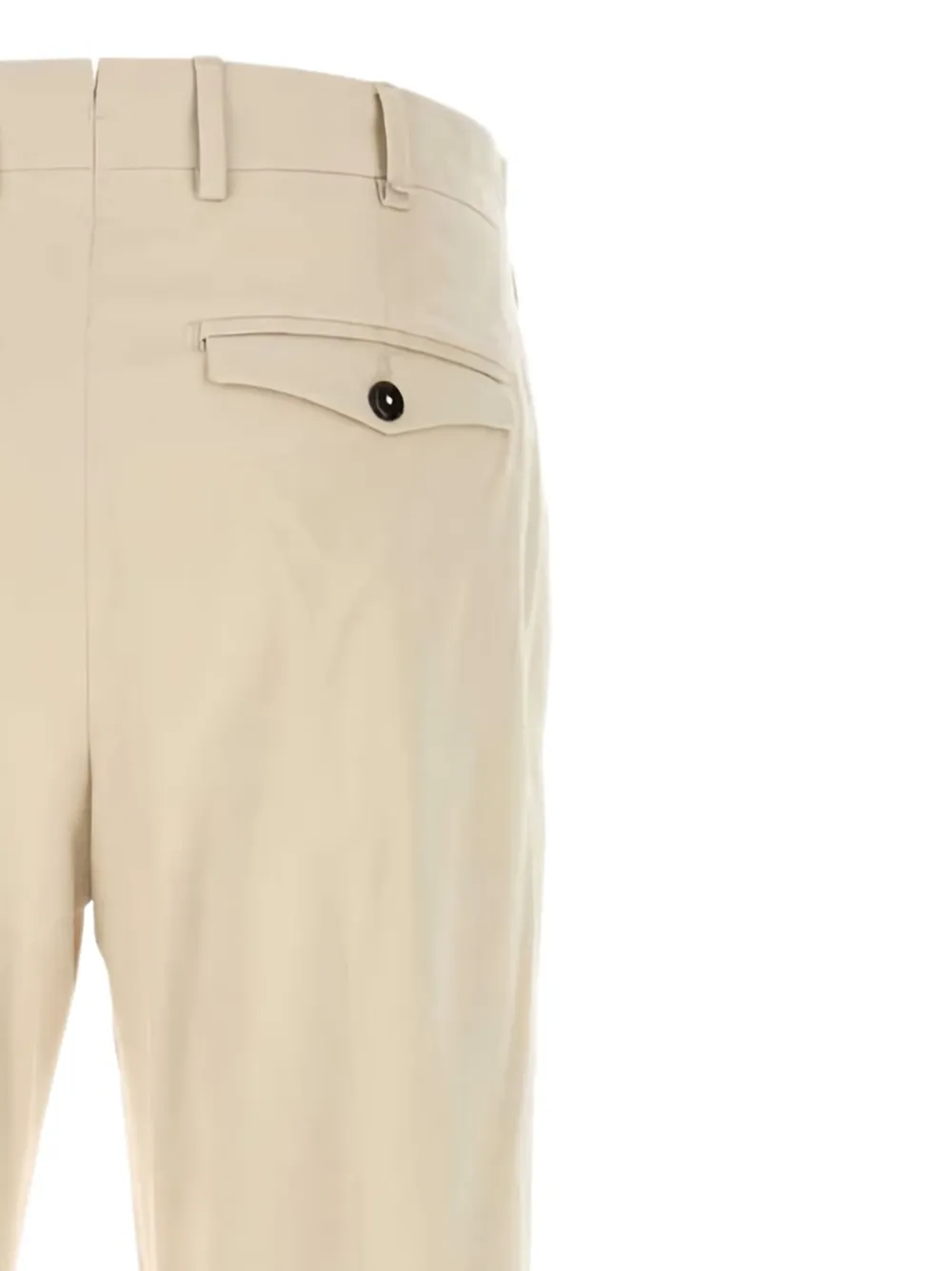 PT Torino pleat-detail trousers Beige