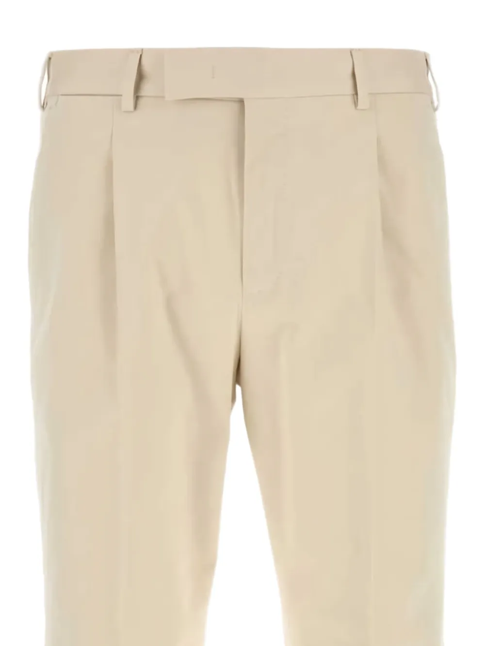 PT Torino pleat-detail trousers Beige