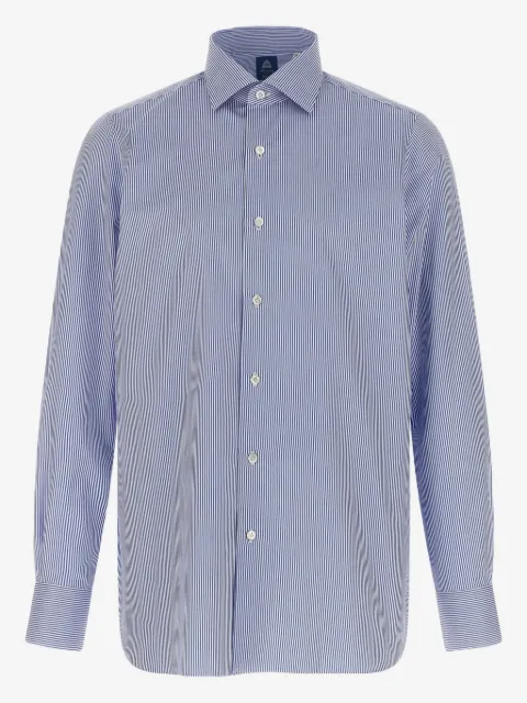 Finamore 1925 Napoli striped button-cuffed shirt