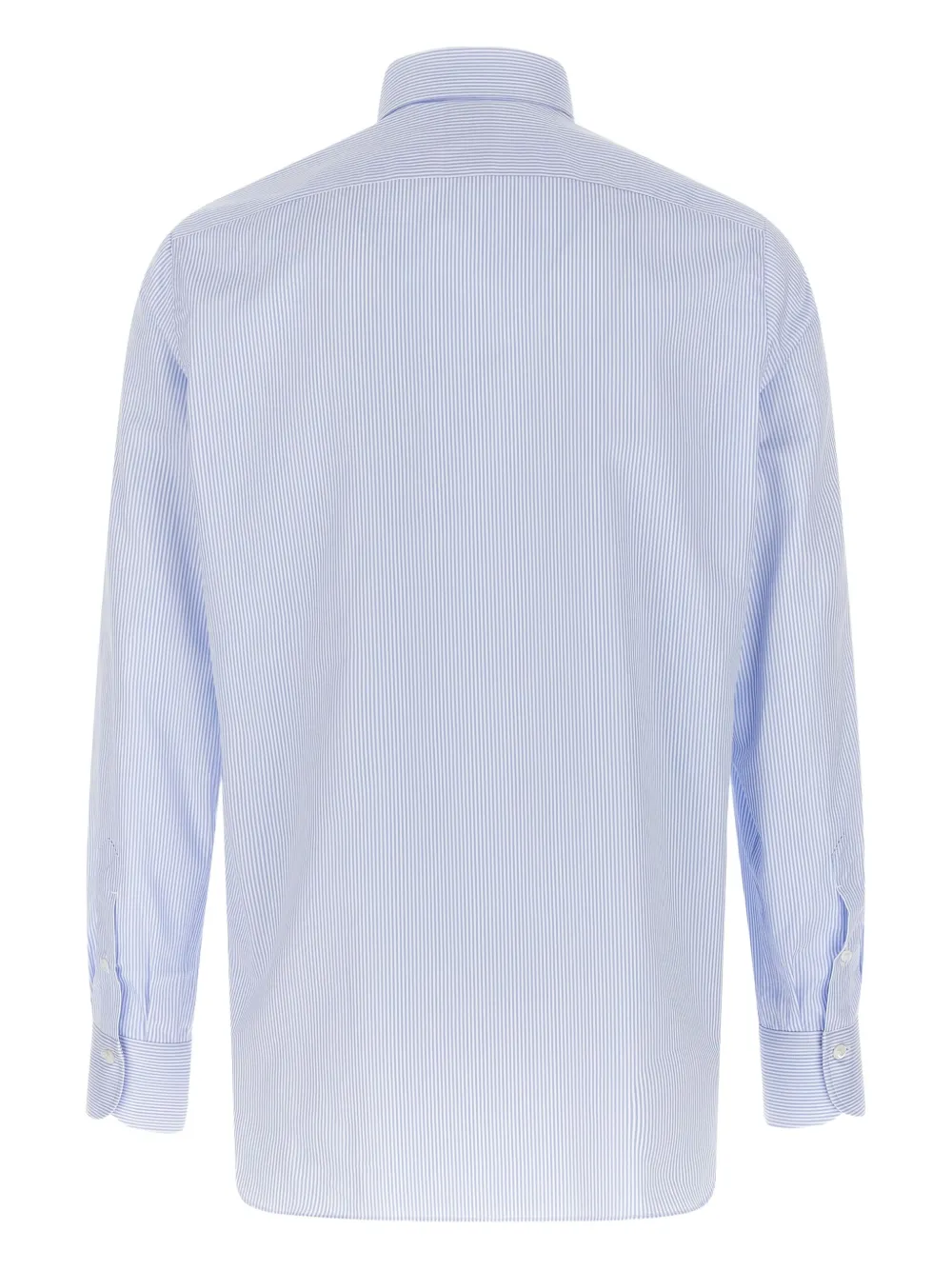 Finamore 1925 Napoli Napoli striped button-cuffed shirt - Blauw