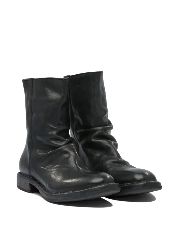 Moma zip-detail Slouch Ankle Boots | Black | FARFETCH display picture 2