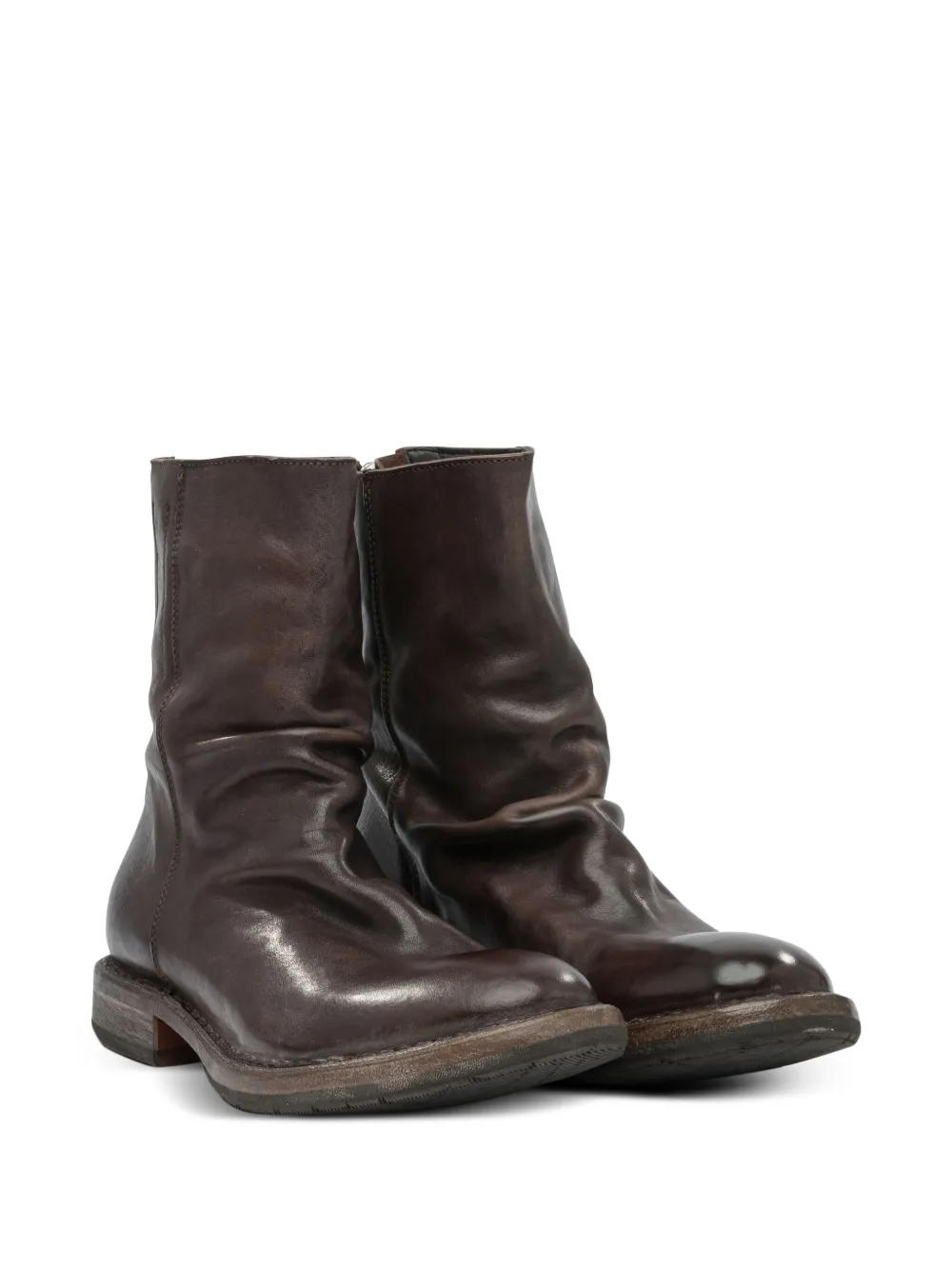 Moma zip-detail slouch ankle boots | Ankle Boots | Image 2